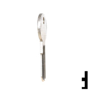 Uncut Key Blank | Cylinder| LF1 Residential-Commercial Key Ilco