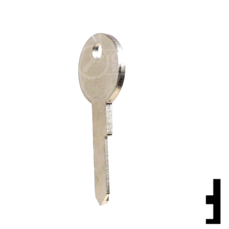 Uncut Key Blank | Cylinder| LF1 Residential-Commercial Key Ilco