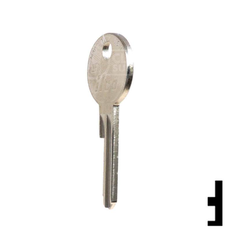 Uncut Key Blank | Cylinder| LF1 Residential-Commercial Key Ilco
