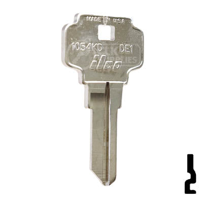Uncut  Key Blank | Dexter | 1054KD, DE1 Residential-Commercial Key Ilco