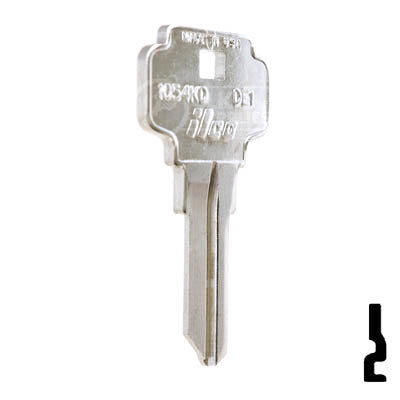 Uncut  Key Blank | Dexter | 1054KD, DE1 Residential-Commercial Key Ilco
