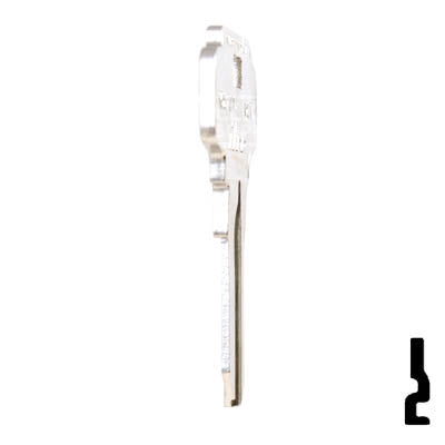 Uncut  Key Blank | Dexter | 1054KD, DE1 Residential-Commercial Key Ilco