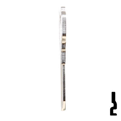 Uncut  Key Blank | Dexter | 1054KD, DE1 Residential-Commercial Key Ilco