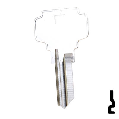 Uncut  Key Blank | Dexter | 1054KD, DE1 Residential-Commercial Key Ilco
