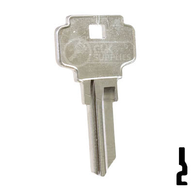 Uncut  Key Blank | Dexter | 1054KD, DE1 Residential-Commercial Key Ilco