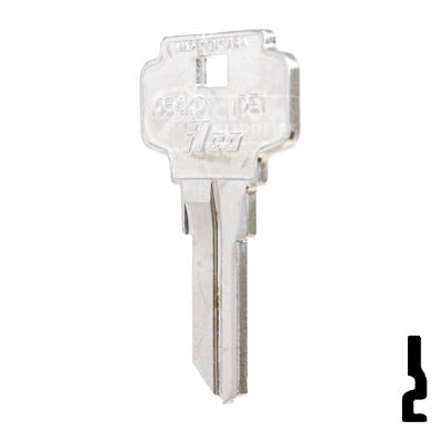 Uncut  Key Blank | Dexter | 1054KD, DE1 Residential-Commercial Key Ilco