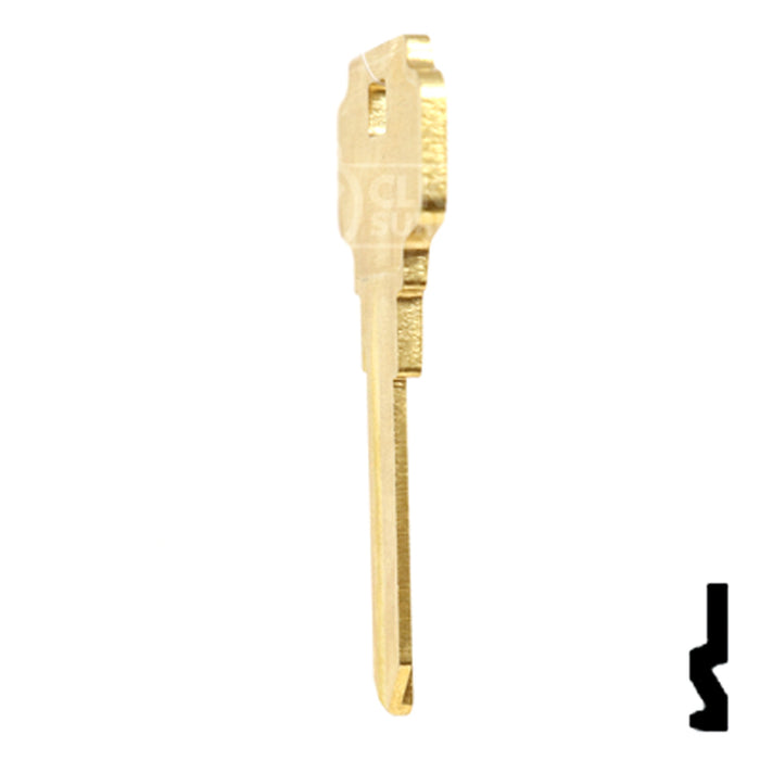 Uncut Key Blank | Dexter | DS1145BR, DE9BR Residential-Commercial Key Ilco