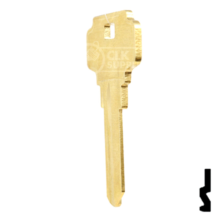 Uncut Key Blank | Dexter | DS1145BR, DE9BR Residential-Commercial Key Ilco