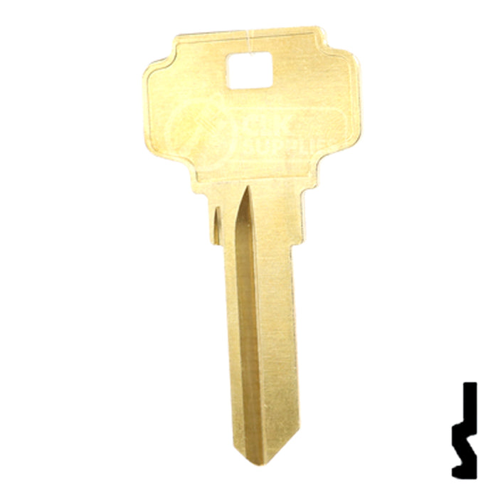 Uncut Key Blank | Dexter | DS1145BR, DE9BR Residential-Commercial Key Ilco