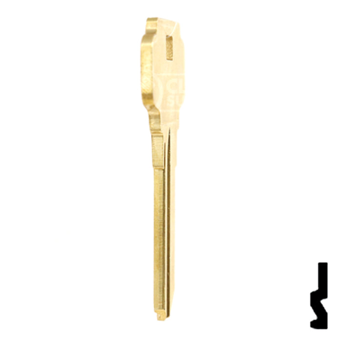 Uncut Key Blank | Dexter | DS1145BR, DE9BR Residential-Commercial Key Ilco