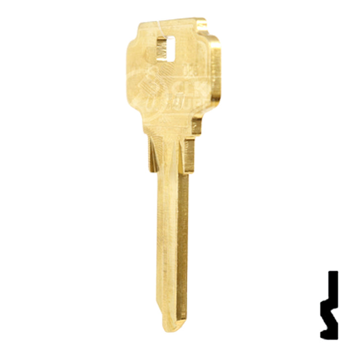 Uncut Key Blank | Dexter | DS1145BR, DE9BR Residential-Commercial Key Ilco