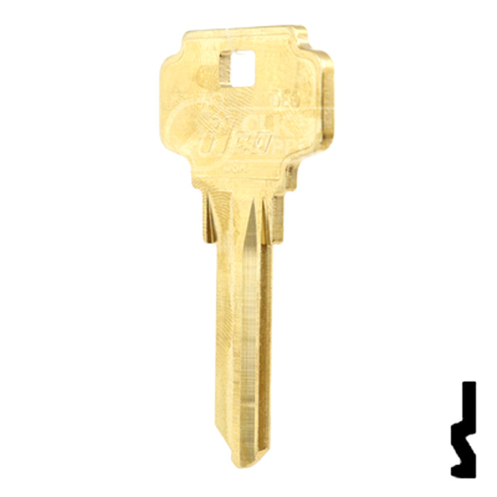 Uncut Key Blank | Dexter | DS1145BR, DE9BR Residential-Commercial Key Ilco