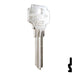 Uncut Key Blank | Dexter, Schlage | DS1145, DE9 Residential-Commercial Key Ilco