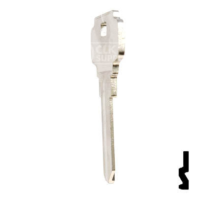 Uncut Key Blank | Dexter, Schlage | DS1145, DE9 Residential-Commercial Key Ilco