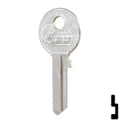 Uncut  Key Blank | Dirak Fire Panel | EMK1-SI Residential-Commercial Key Ilco
