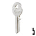 Uncut  Key Blank | Dirak Fire Panel | EMK1-SI Residential-Commercial Key Ilco