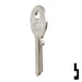 Uncut  Key Blank | Dirak Fire Panel | EMK1-SI Residential-Commercial Key Ilco