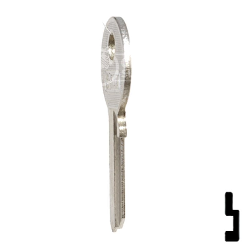 Uncut  Key Blank | Dirak Fire Panel | EMK1-SI Residential-Commercial Key Ilco