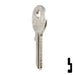 Uncut  Key Blank | Dirak Fire Panel | EMK1-SI Residential-Commercial Key Ilco