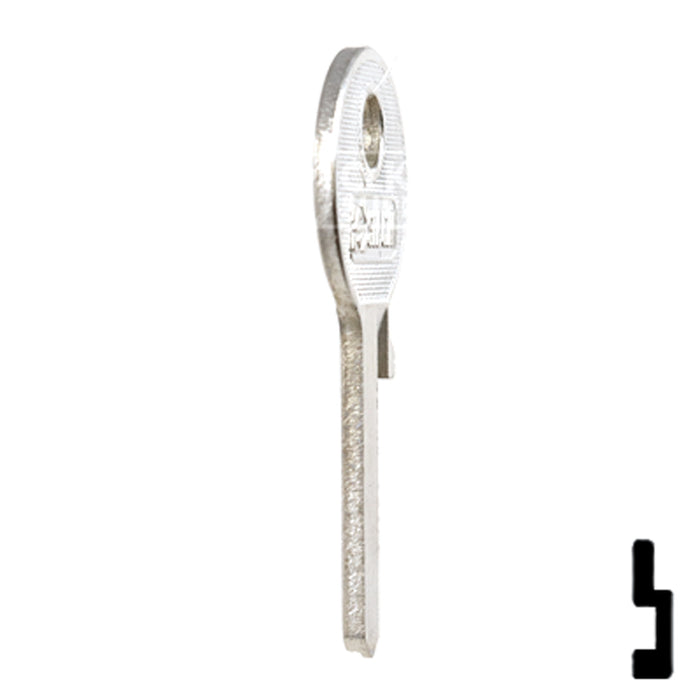Uncut  Key Blank | Dirak Fire Panel | EMK1-SI Residential-Commercial Key Ilco