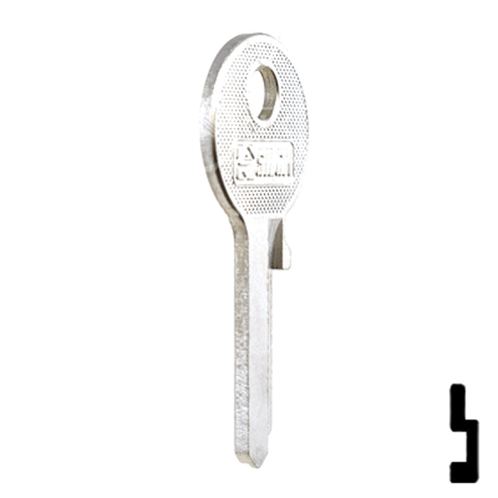 Uncut  Key Blank | Dirak Fire Panel | EMK1-SI Residential-Commercial Key Ilco
