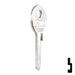 Uncut  Key Blank | Dirak Fire Panel | EMK1-SI Residential-Commercial Key Ilco