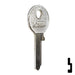 Uncut  Key Blank | Dirak Fire Panel | EMK1-SI Residential-Commercial Key Ilco