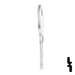 Uncut Key Blank | Dominion | L4RM Residential-Commercial Key Ilco