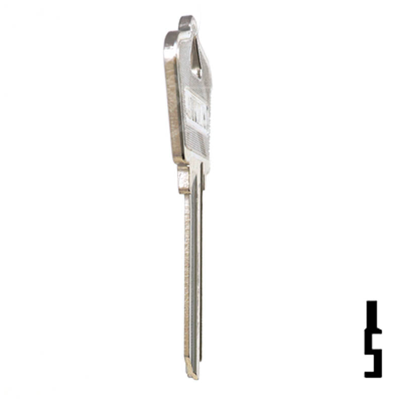 Uncut Key Blank | Dominion Lock | DO6 Residential-Commercial Key Ilco