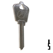 Uncut Key Blank | Dominion Lock | DO6 Residential-Commercial Key Ilco