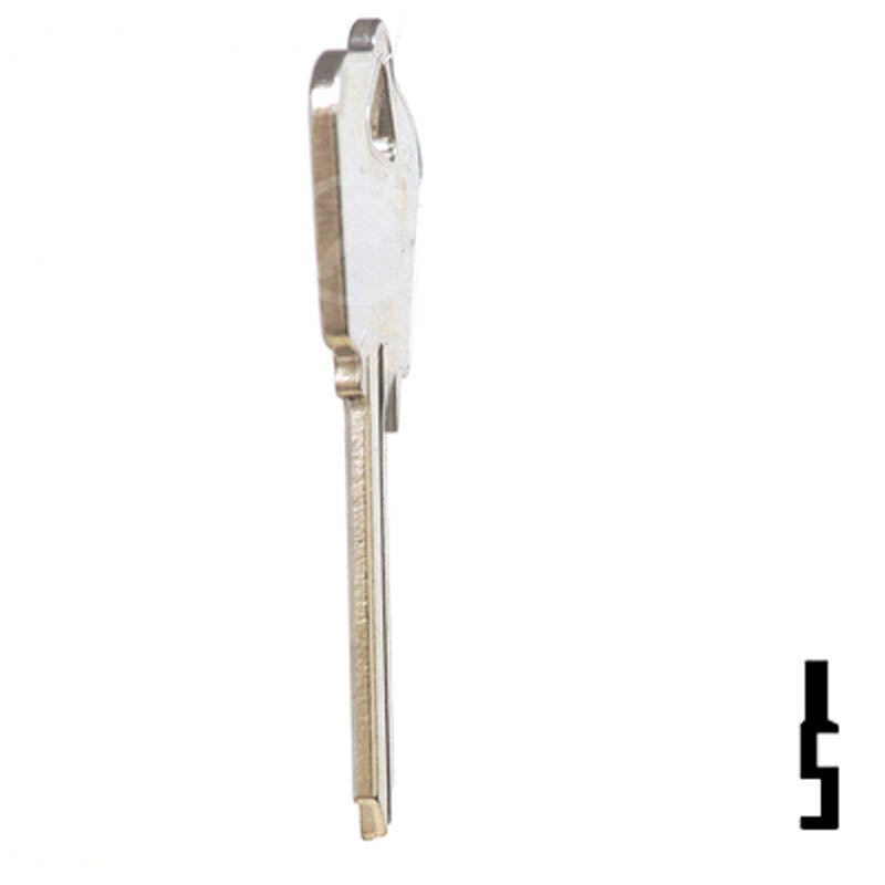 Uncut Key Blank | Dominion Lock | DO6 Residential-Commercial Key Ilco