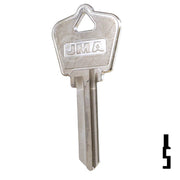 Uncut Key Blank | Dominion Lock | DO6 Residential-Commercial Key Ilco
