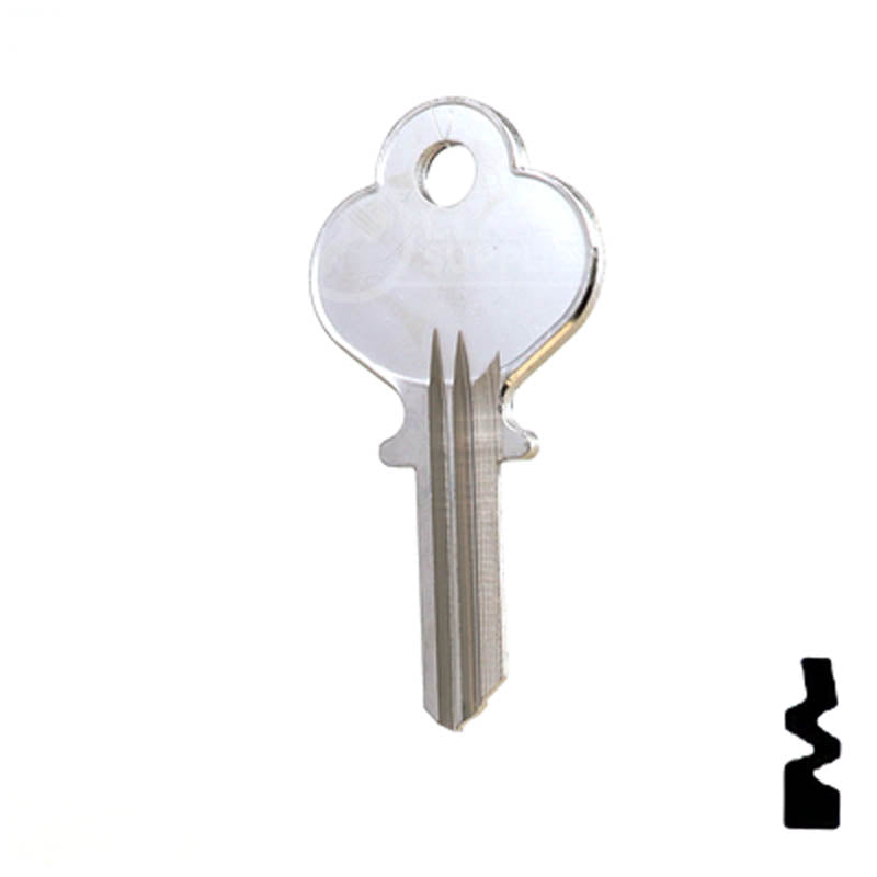 Uncut Key Blank | Eagle | 1014D Residential-Commercial Key Ilco