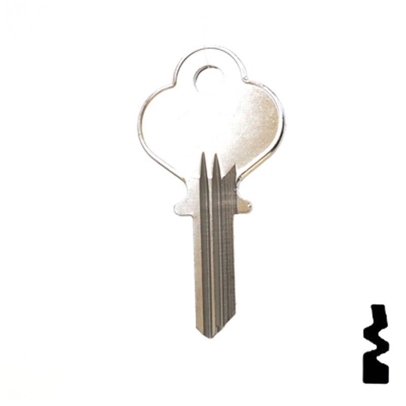 Uncut Key Blank | Eagle | 1014D Residential-Commercial Key Ilco