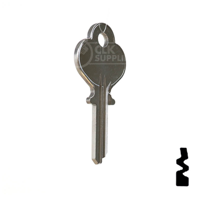 Uncut Key Blank | Eagle | 1014D Residential-Commercial Key Ilco