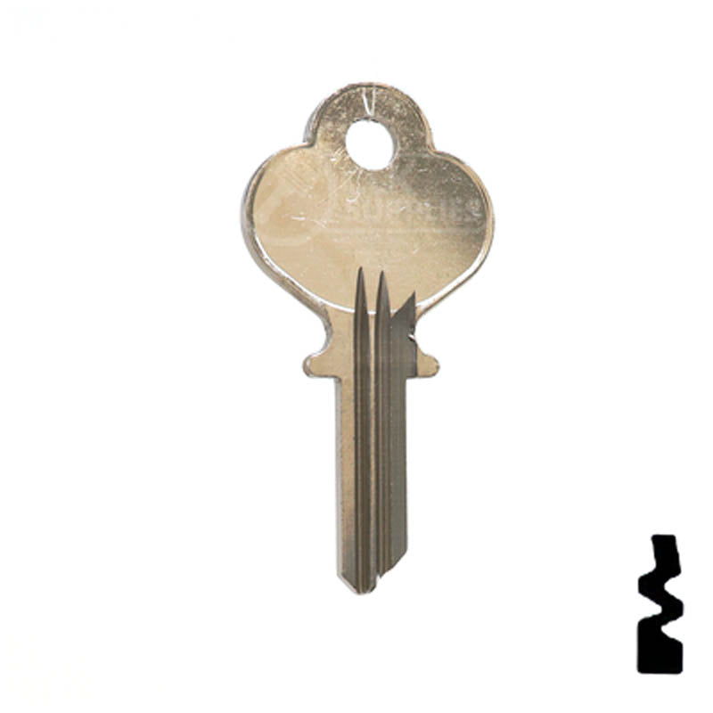 Uncut Key Blank | Eagle | 1014D Residential-Commercial Key Ilco
