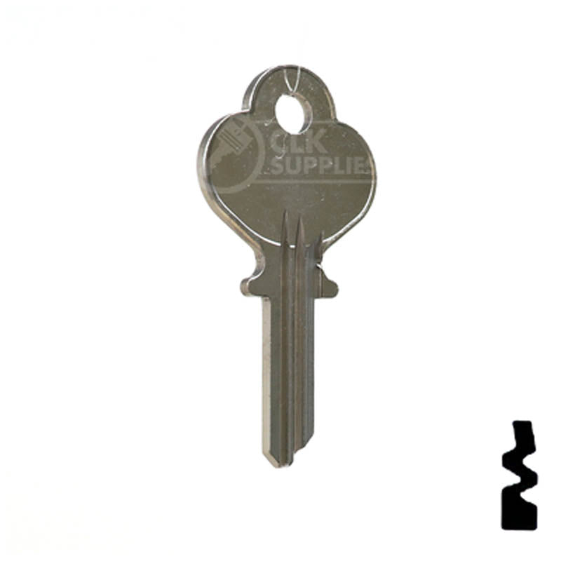 Uncut Key Blank | Eagle | 1014D Residential-Commercial Key Ilco