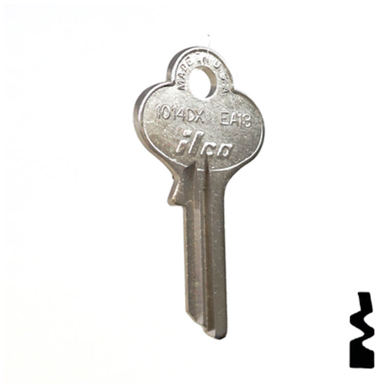 Uncut Key Blank | Eagle | 1014DX Residential-Commercial Key Ilco