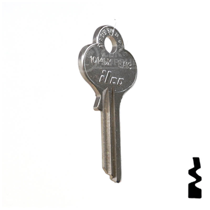 Uncut Key Blank | Eagle | 1014DX Residential-Commercial Key Ilco