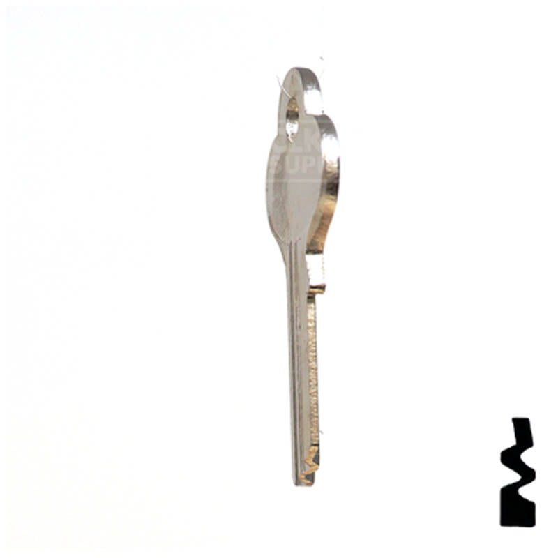 Uncut Key Blank | Eagle | 1014DX Residential-Commercial Key Ilco