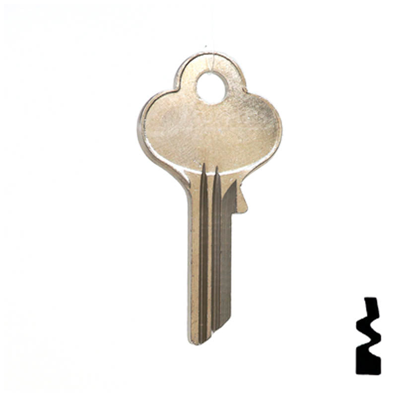 Uncut Key Blank | Eagle | 1014DX Residential-Commercial Key Ilco