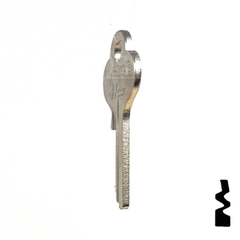 Uncut Key Blank | Eagle | 1014DX Residential-Commercial Key Ilco