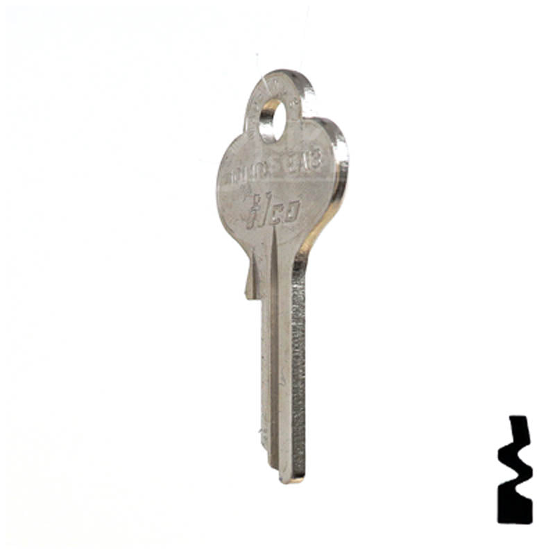 Uncut Key Blank | Eagle | 1014DX Residential-Commercial Key Ilco