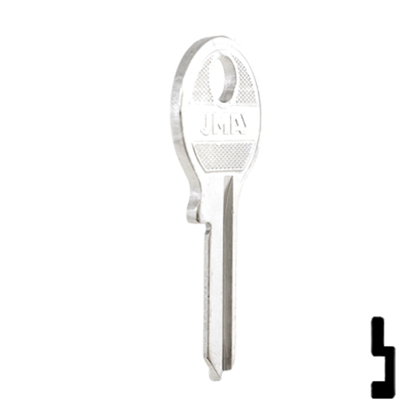 Uncut Key Blank | Emka Dirak | EMK-1 Residential-Commercial Key JMA USA