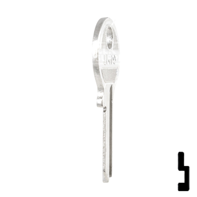 Uncut Key Blank | Emka Dirak | EMK-1 Residential-Commercial Key JMA USA