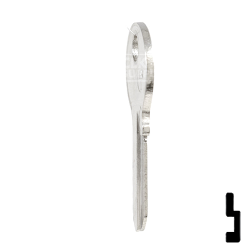 Uncut Key Blank | Emka Dirak | EMK-1 Residential-Commercial Key JMA USA
