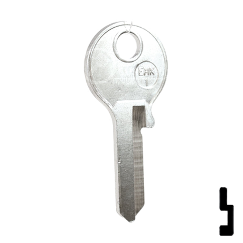 Uncut Key Blank | Emka Dirak | EMK-1 Residential-Commercial Key JMA USA