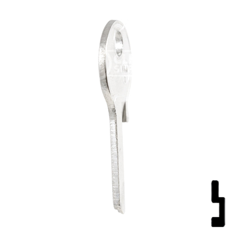 Uncut Key Blank | Emka Dirak | EMK-1 Residential-Commercial Key JMA USA