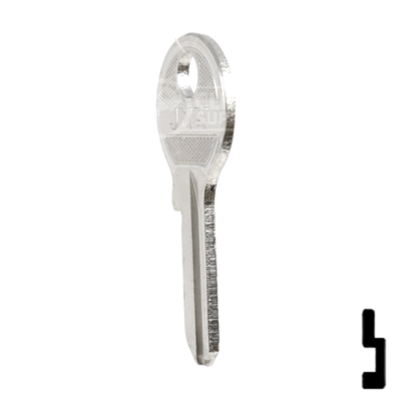 Uncut Key Blank | Emka Dirak | EMK-1 Residential-Commercial Key JMA USA