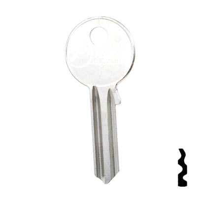 Uncut  Key Blank | Everbilt | 1688, EV1 Residential-Commercial Key Ilco